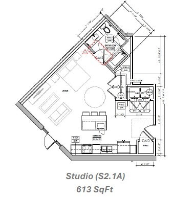 Studio S2 1A - 301 Smith Ave