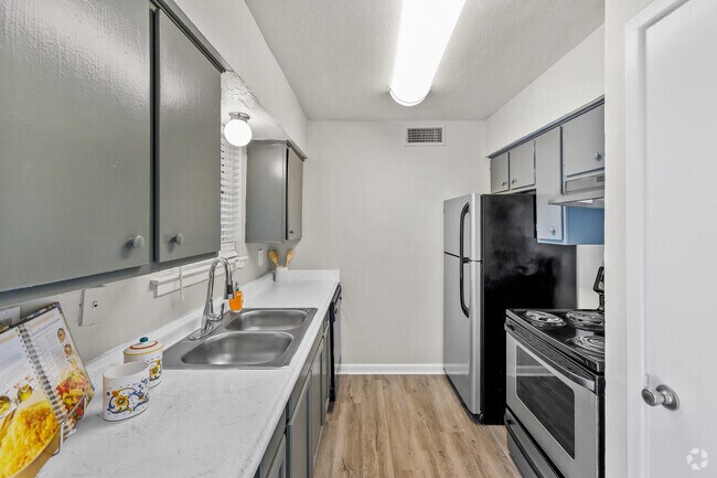 Cocina 1 - The Hayes Apartments