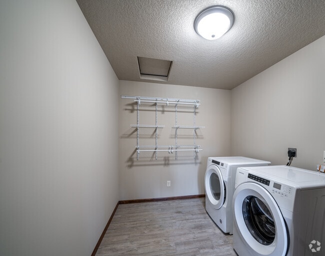 Floorplan 2 Laundry - Ward Rentals in Hutchinson