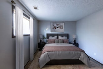 Staged Bedroom - Eagle Ridge Apartments