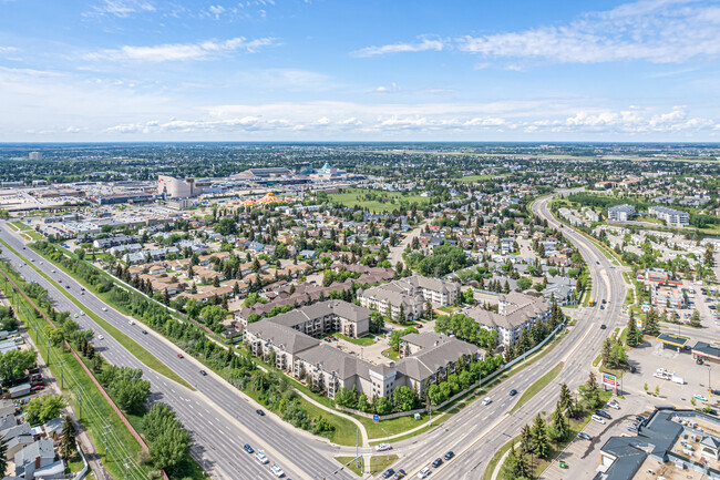 Aerial Photo - Tennyson Apartments