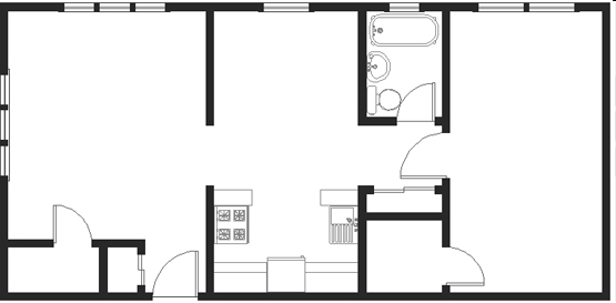 1BR/1BA - Grand Heritage Apartments