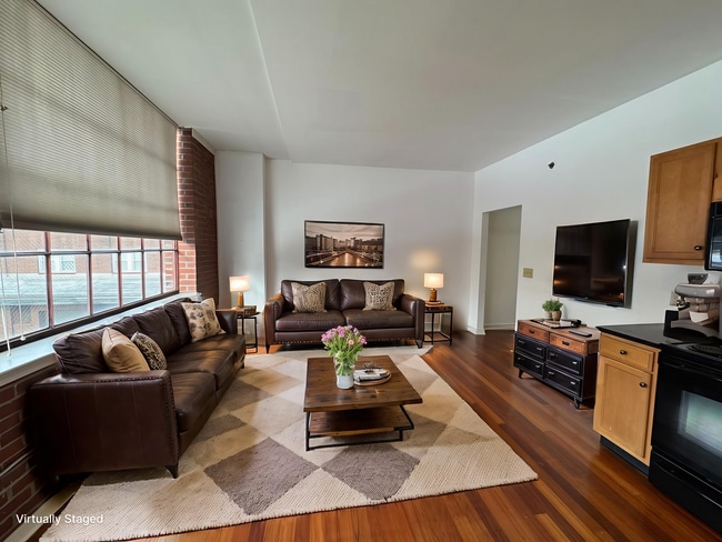 Living Area - Virtually Staged - 11 W 2nd St