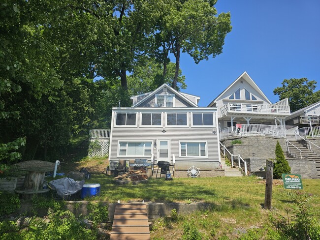 Steps leading down to the shore - 133 N Lake Ave