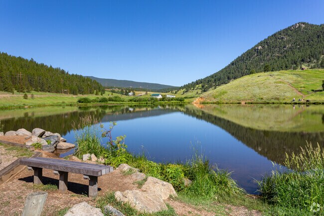 Golden Gate Canyon State Park has hiking and fishing spots.