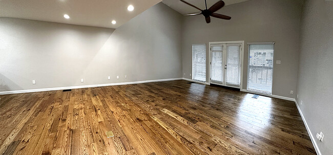 Real wood floor throughout - 8710 Park Ln