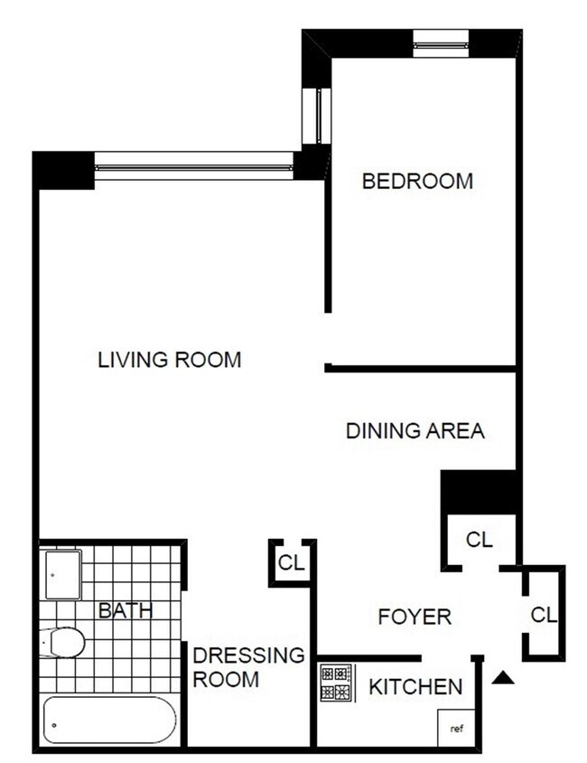 Floor plan - 135 E 54th St