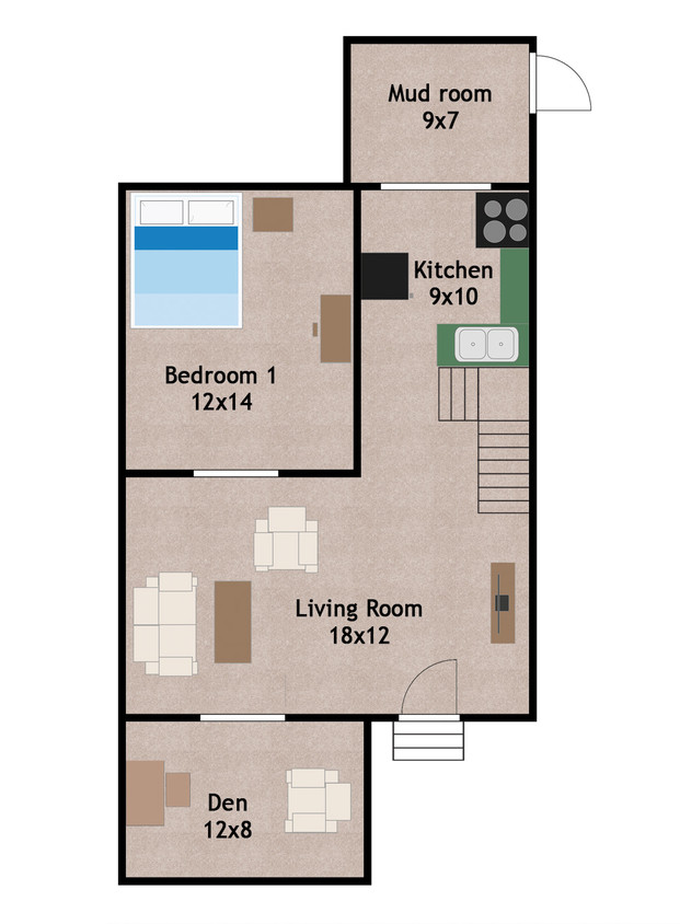 Floorplan - 529 W Wilson St