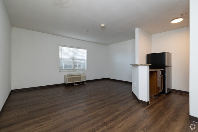 Studio - 368SF - Living Room - Vivo Living Apartments