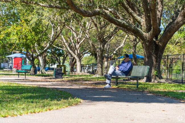 Unwind and relax at the scenic park in Coral Springs.