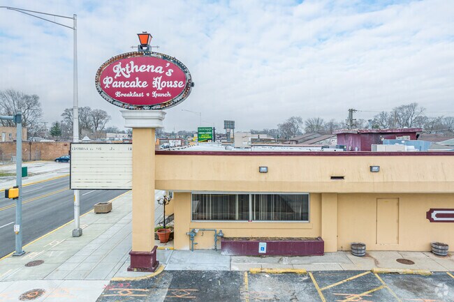 Athena’s Family Restaurant Order Pancakes and Bottomless Coffee in a Warm, Cozy Family-Oriented Atmosphere