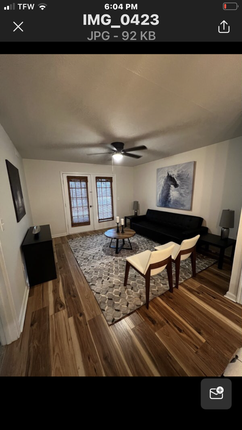 Condo is unfurnished - N Riverside Dr