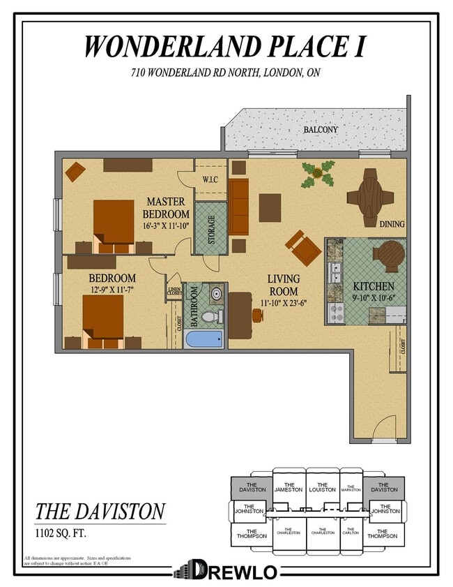 Floorplan - Wonderland Place I