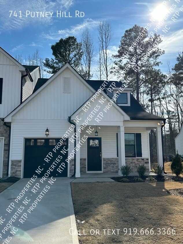 741 Putney Hl Rd, Zebulon, NC 27597 Townhome Rentals in Zebulon NC