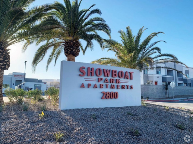 Showboat Entrance - Showboat Park Apartments