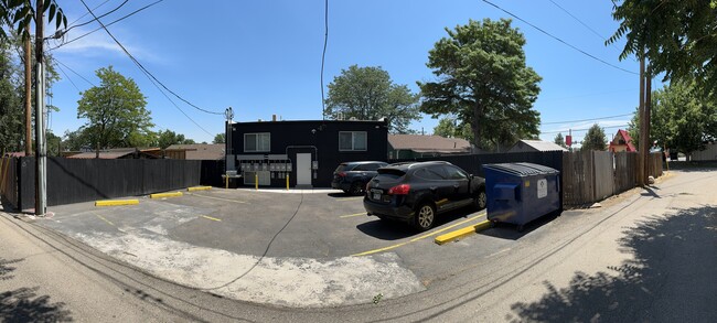 Designated rear parking accessed via non-through alley (video monitored) - Yuma Apartments