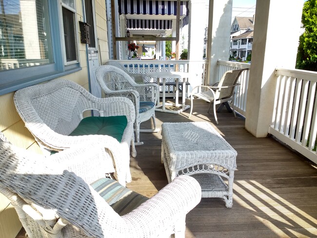 Porch toward the east - 61 Cookman Ave