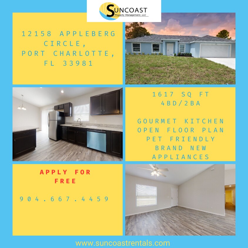 Beautiful 4br/2ba home with open floor plan! House Rental in Port