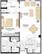 The Oaks- One Bedrooms