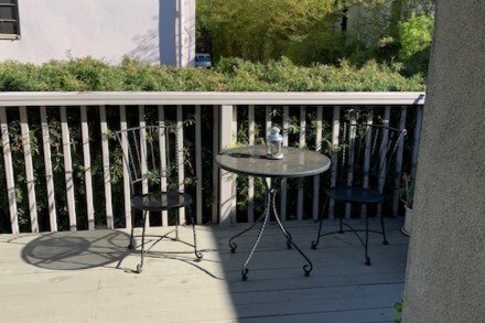 deck in front of apartment - 1236 23rd St