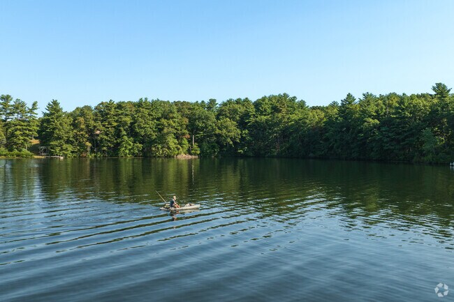 Webster Lake is the heart of the community.
