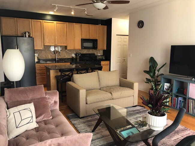 Living and Kitchen - 2720 W Cortland St