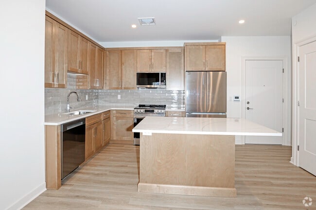 1 dormitorio, 1 baño - 713 pies cuadrados - Cocina - The Glen at Glen Rock Station