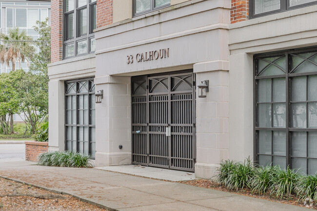 Building Entrance - Thirty Three Calhoun