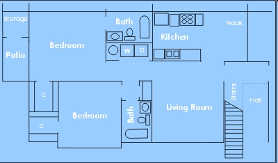 2BR/2BA - Suffolk Station Apartments