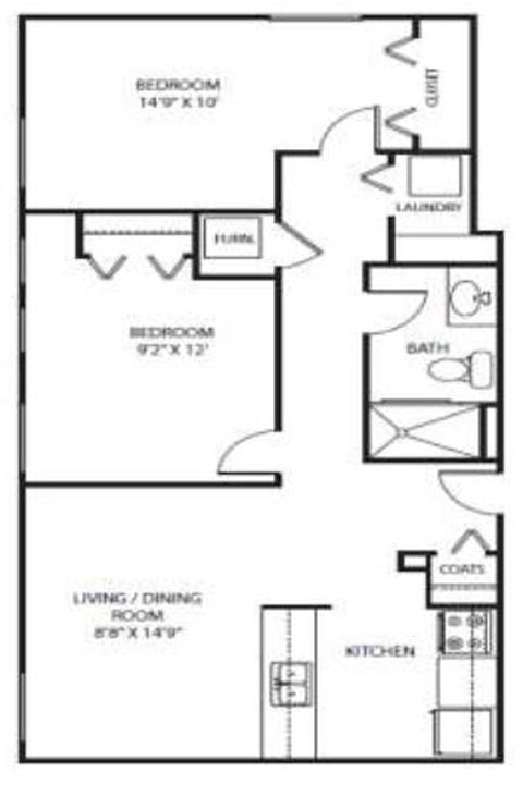 Dos habitaciones - Jennings Senior Living