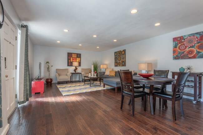 Open Floor Plan with living room and dining areas - 3615 Sunswept Dr