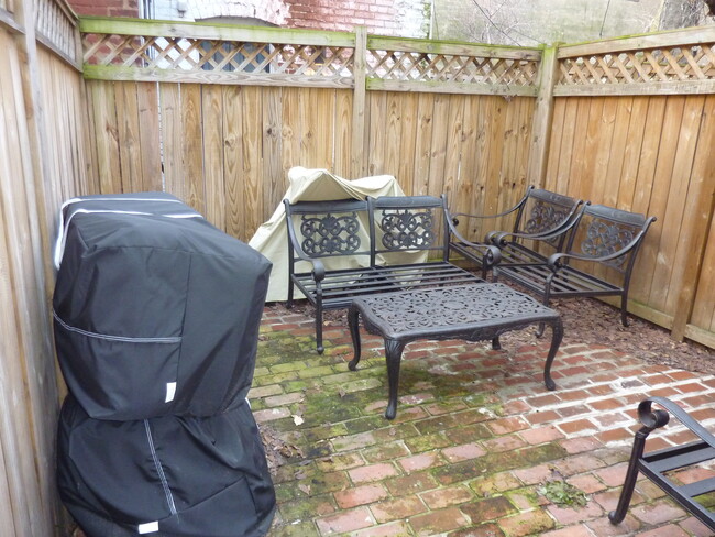 Rear Patio - 1255 F St NE