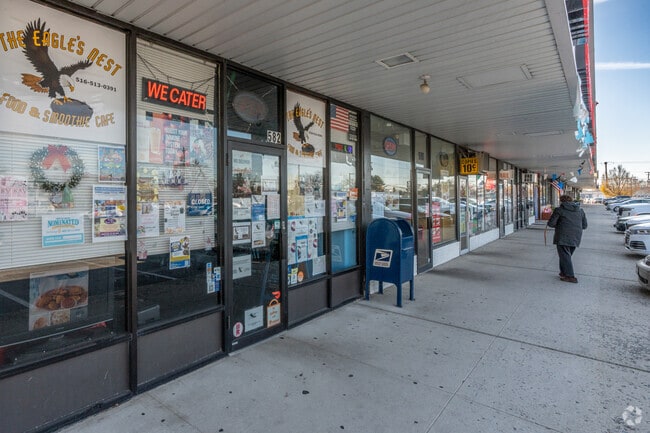 Bethpage Market Place is full of shops for residents to get their shopping done.