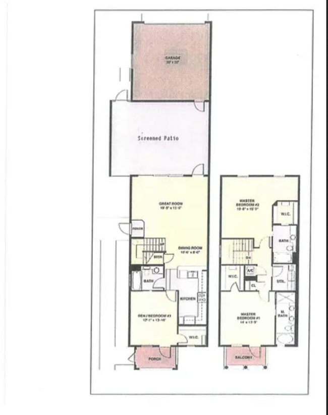 floor plan - 8051 Sorrento Ln