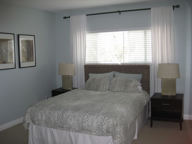 Master bedroom with park view - 1108 Camino Real