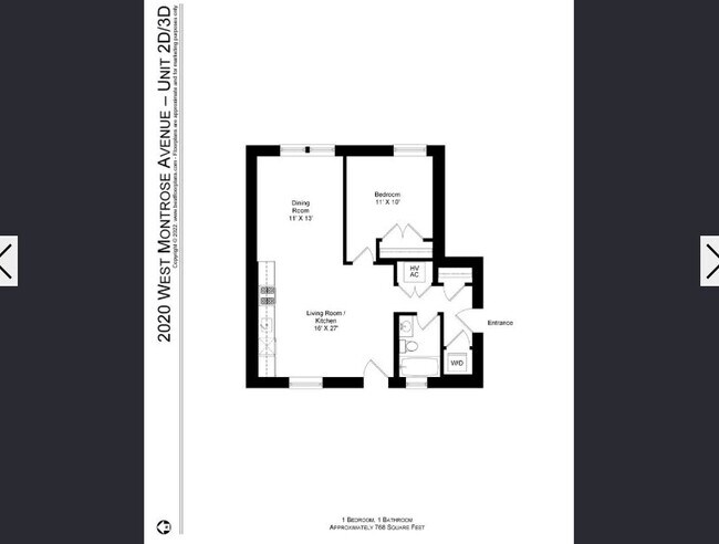 Photo - 2020 W Montrose Ave Apartment