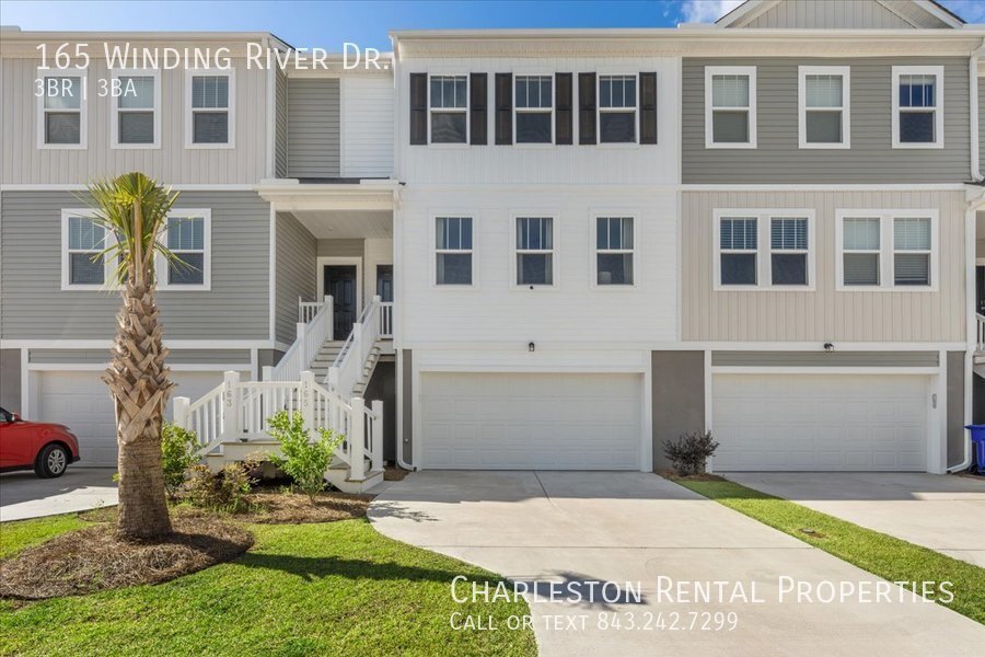 165 Winding River Dr, Johns Island, SC 29455 Townhome Rentals in