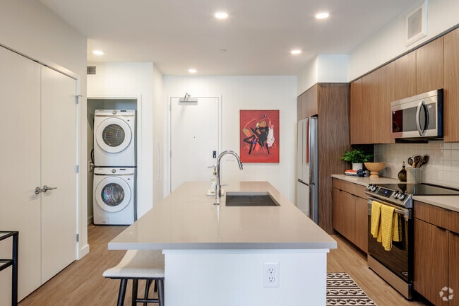 1 habitación, 1 baño, 808 pies cuadrados, cocina - The Deveraux