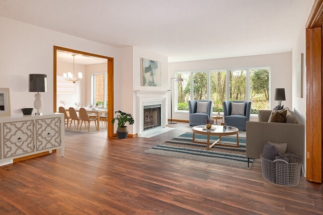 Living Room - St. Croix Apartments