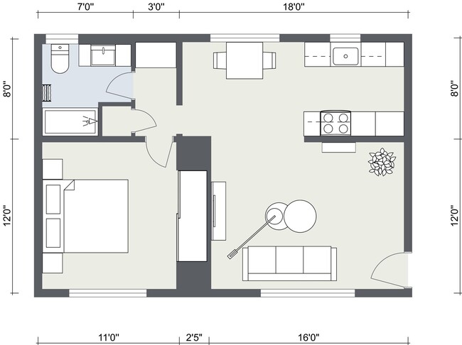 Floorplan - The Parker