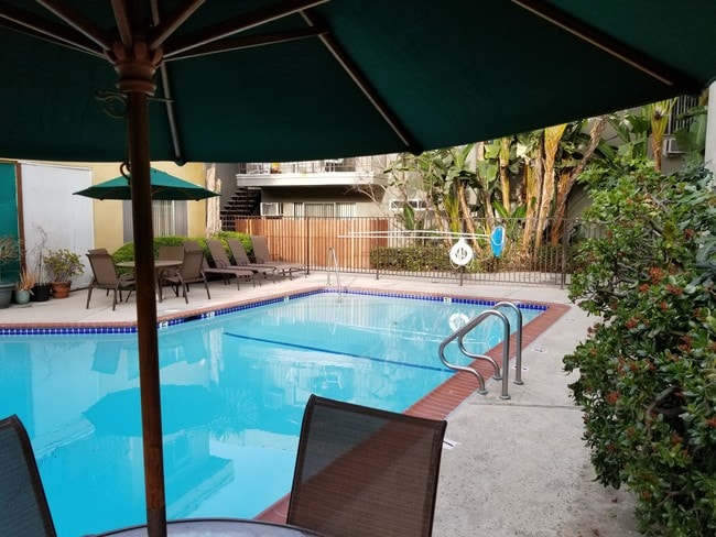 Pool Area - Addison Apartments
