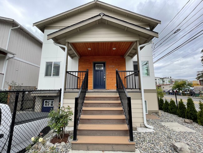 Front Door and Patio - 3119 S Alaska St