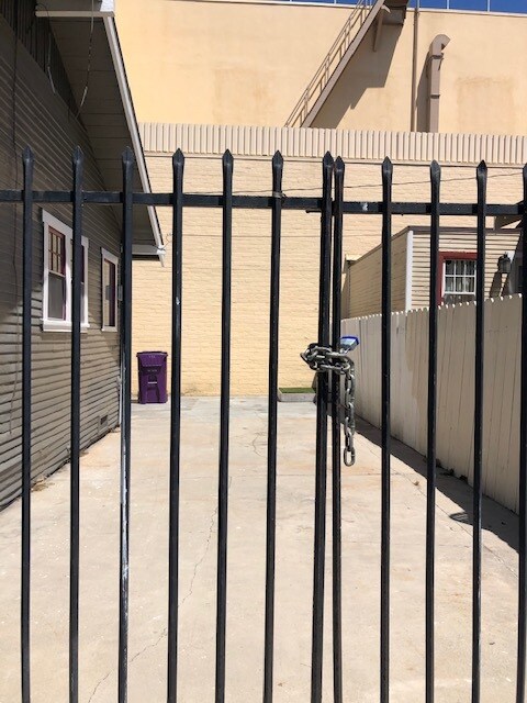 Plenty of room for two more cars or 1 car and adequate space to create an al fresco space. - 688 Mira Mar Ave