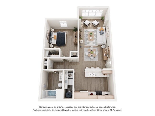 Plano de planta - Blue Sky Landing