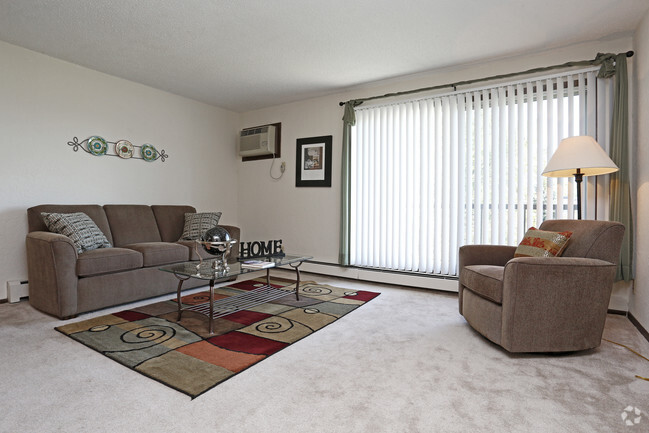 Living Room - North Village Apartments