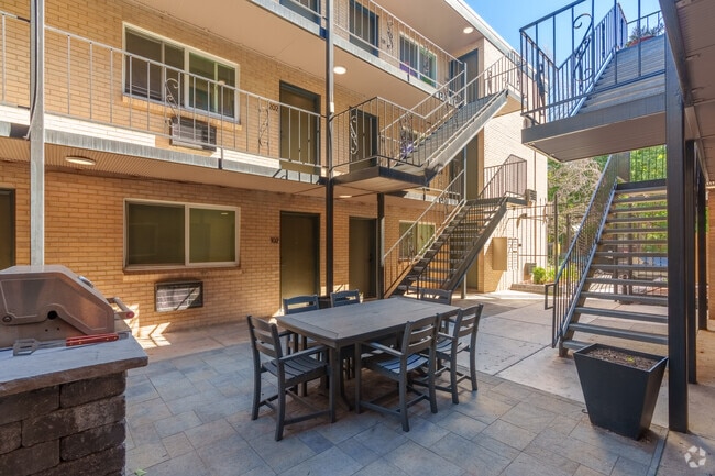 Courtyard - Delta Village Apartments