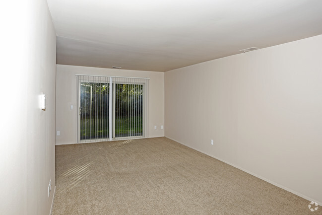 Living Area with Large Doorwall - Wakefield Apartments