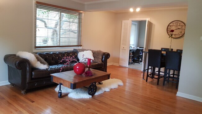 Living room with furniture - 364 Central Ave