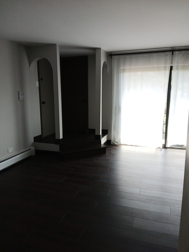 Front entry with coat closet and new sliding door to balcony - 15820 Orlan Brook Dr