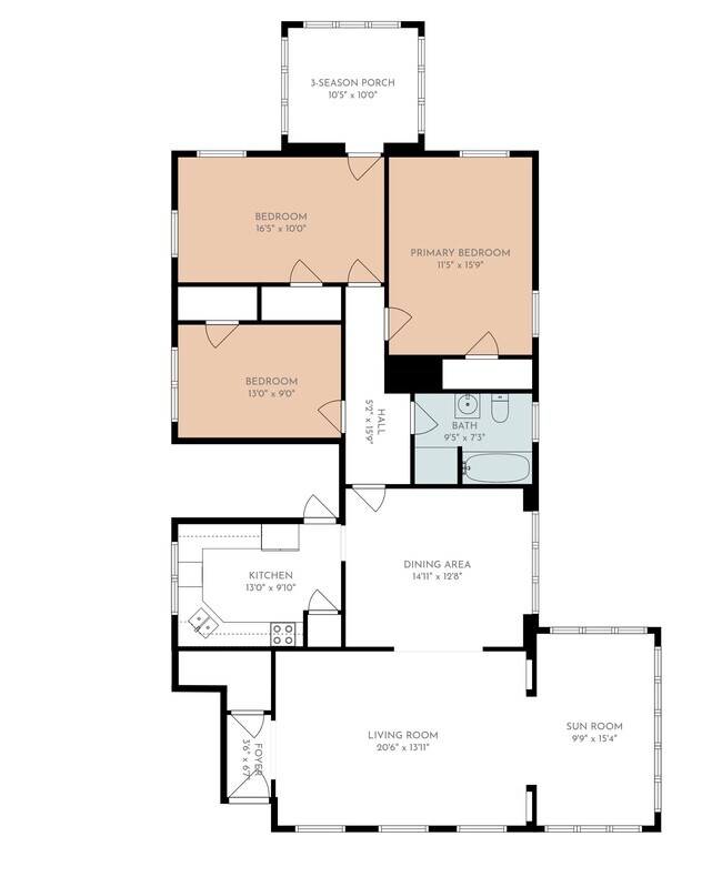 Plano de planta - 1926 SUMMIT AVENUE